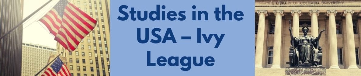 studies in the usa - ivy league